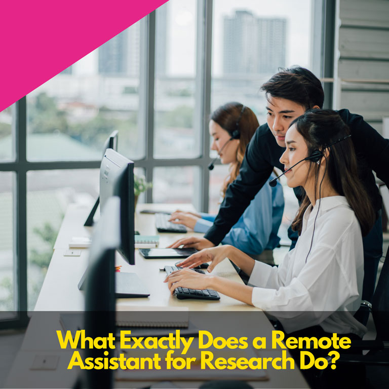 Dive into the world of a remote assistant for research. Explore the tasks to outsource, the big benefits and gain insights on how to work with one.