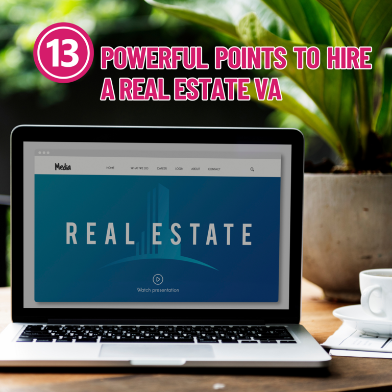 Feeling overwhelmed with listings and showings?  Learn what a real estate virtual assistant does to turn things around—in 13 powerful ways.