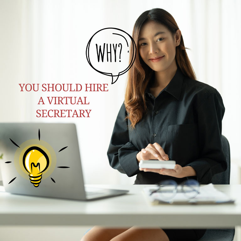 Staring down your endless to-do list won't make it go away. Find a more efficient solution—explore the 10 key reasons to hire a virtual secretary.