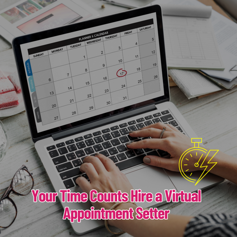 If you want to scale your business, have more volume! Get back on track with a virtual appointment setter and maximize your calendar appointments.