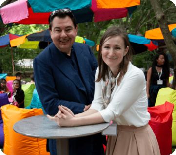 Franck Janet and Cathy